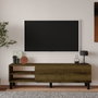 Hanah Home Soporte para TV River - Nogal Antiguo